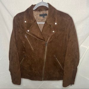Uniqlo Faux Suede Moto Jacket